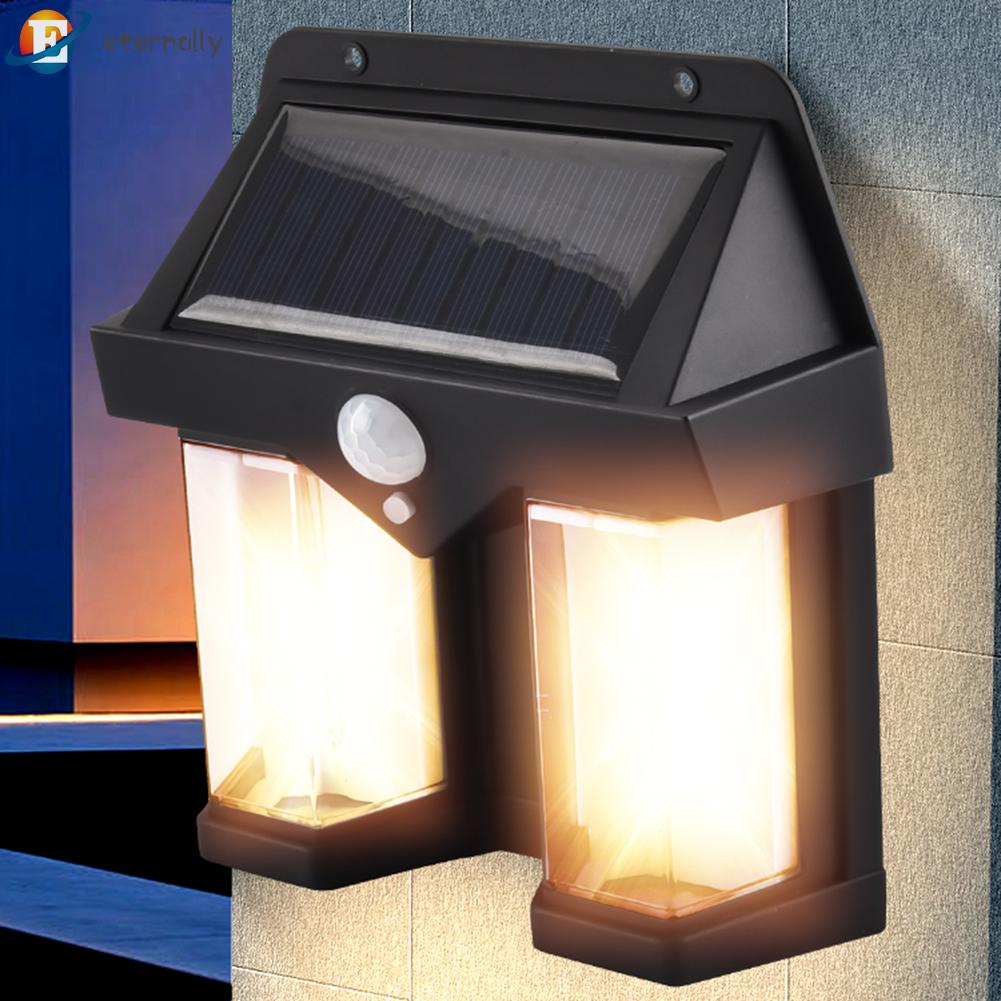 Đèn Tường Ngoài Trời Hình Ngôi Nhà Cảm Biến Chuyển Động 3 Chế Độ Chống Thấm Nước